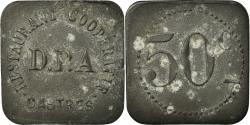 World Coins - Coin, France, Restaurant Coopératif D.P.A, Castres, 50 Centimes,