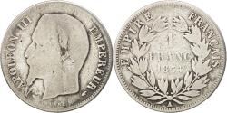 World Coins - Coin, France, Napoleon III, Napoléon III, Franc, 1854, Paris, , Silver