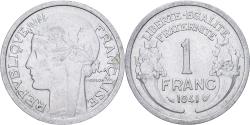 World Coins - France, Franc, Morlon, 1941, Aluminum, , KM:885a.1