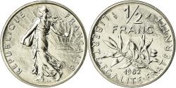 World Coins - Coin, France, Semeuse, 1/2 Franc, 1982, Paris, , Nickel, KM:931.1