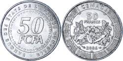 World Coins - Coin, Central African States, 50 Francs, 2006, Paris, , Stainless