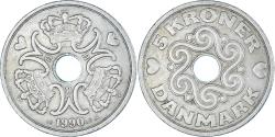 World Coins - Coin, Denmark, 5 Kroner, 1990