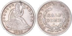 Us Coins - Coin, United States, Seated Liberty Half Dime, 1839-O, U.S. Mint, New Orleans