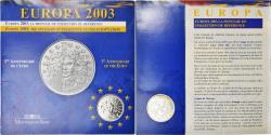 World Coins - France, 1/4 Euro, 2003, Paris, BU, , Silver, KM:1991