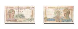 World Coins - Banknote, France, 50 Francs, 50 F 1934-1940 ''Cérès'', 1936, 1936-06-18