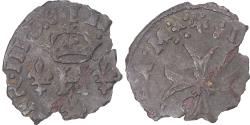 World Coins - Coin, France, Henri III, Liard à la Croix du Saint-Esprit, Lyon,
