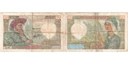 World Coins - France, 50 Francs, 1941, G.60 13032,Jacques Coeur,VF(20-25), Fayette:19.8, KM:93