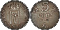 World Coins - Coin, Norway, 5 Öre, 1951
