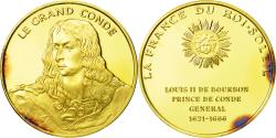 World Coins - France, Medal, Le Grand Conde, Undated, , Vermeil