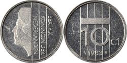 World Coins - Coin, Netherlands, 10 Cents, 1983
