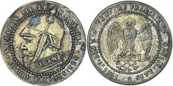 World Coins - France, Token, Napoléon III, Satirique, Bataille de Sedan, Undated (1870)