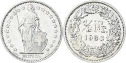 World Coins - Coin, Switzerland, 1/2 Franc, 1980
