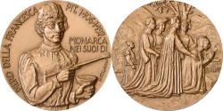 World Coins - France, Medal, Piero della Francesca, 1967, Bronze, Tschudin,