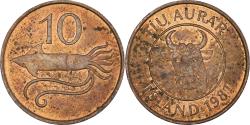 World Coins - Coin, Iceland, 10 Aurar, 1981