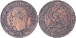 World Coins - Coin, France, Napoleon III, 2 Centimes, 1855, Strasbourg, , Bronze
