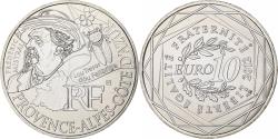 World Coins - France, 10 Euro, Provence Alpes Côte d'Azur, 2012, Silver, , KM:1884