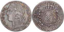 World Coins - France, Louis XV, 1/10 Écu au bandeau, 1752, Paris, Silver,
