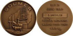 World Coins - France, Medal, Usine Solmer, 1982, Bronze,