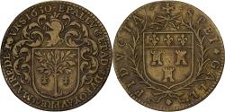 World Coins - France, Token, Touraine, Etienne Pallu, Maire de Tours, 1630, Copper,