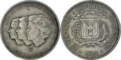 World Coins - Coin, Dominican Republic, 25 Centavos, 1984