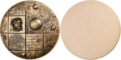 World Coins - France, Medal, Les Hommes naissent et demeurent égaux, 2001, Bronze, Mayot