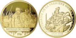 World Coins - France, Medal, Centenaire Première Guerre Mondiale, Bataille de Verdun