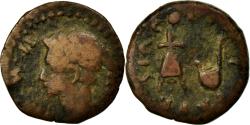 Ancient Coins - Coin, Spain, Augustus, Semis, Caesaraugusta, , Copper
