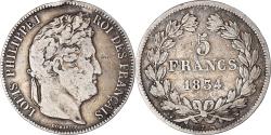 World Coins - Coin, France, Louis-Philippe, 5 Francs, 1834, Lille, , Silver