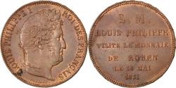 World Coins - France, Medal, Louis Philippe I, Politics, Society, War, Domard,