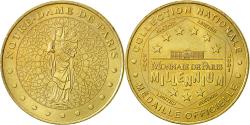 World Coins - France, Token, Touristic token, Paris - Notre Dame - Vierge à l'enfant, 2001