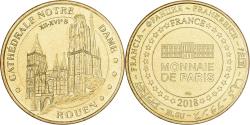World Coins - France, Token, Notre-Dame de Rouen, 2018, Copper-nickel Aluminium, MDP