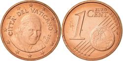 World Coins - VATICAN CITY, Euro Cent, 2008, BU, , Copper Plated Steel, KM:375