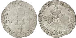 World Coins - Coin, France, Half Groat, 1551, Paris, , Billon, Sombart:4458