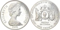 World Coins - Coin, Tristan Da Cunha, Elizabeth II, Crown, 1978, Pobjoy Mint, , Silver