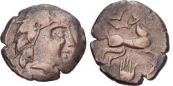 Ancient Coins - Pictones, Santones, Statère à la main, 1st century BC, Electrum,