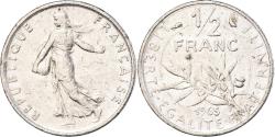 World Coins - Coin, France, Semeuse, 1/2 Franc, 1965, Paris, , Nickel, KM:931.1