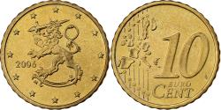 World Coins - Finland, 10 Euro Cent, 2006, Vantaa, Nordic gold,