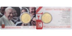 World Coins - Vatican, Pope Francis I, 50 Euro Cent, Coin Card n°11 FDC, 2020, Nordic gold
