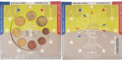 World Coins - France, Coffret 1c. à 2€, 2011, Monnaie de Paris, BU,