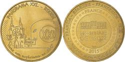World Coins - France, Token, Tourist Token, 76/ Panorama XXL - Rouen, 2015, Monnaie de Paris