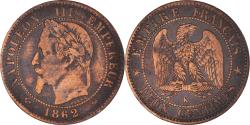 World Coins - Coin, France, 2 Centimes, 1862, Bordeaux, , Bronze, KM:796.6