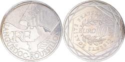 World Coins - France, 10 Euro, Languedoc-Rousillon, Euros des régions, 2010, Paris,