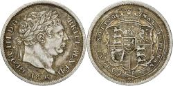 World Coins - Great Britain, George III, 1 Shilling, 1816, London, Silver,