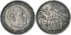World Coins - Coin, Spain, 50 Pesetas, 1958