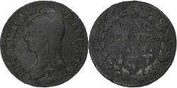 World Coins - France, 5 Centimes, Dupré, AN 7, Lille, Copper, , Gadoury:126