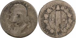World Coins - France, Louis XVI, 12 deniers François, 1792 / AN 4, Bell metal,