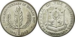 World Coins - Coin, Philippines, Peso, 1967, , Silver, KM:195