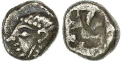 Madeni Para, İyonya, Kolophon, Hemiobol, MÖ 530-500, EF (40-45), Gümüş