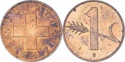 World Coins - Coin, Switzerland, Rappen, 1967