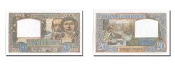 World Coins - Banknote, France, 20 Francs, 20 F 1939-1942 ''Science et Travail'', 1941